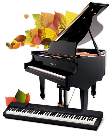 Lyrica grand piano, Casio digital piano