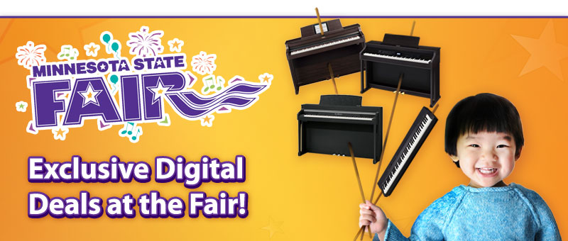 Minnesota State Fair deals on keyboards, organs