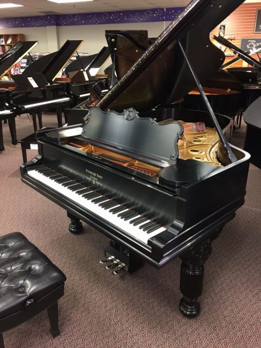 Used Steinway & Sons Model A Ebony Satin Finish Grand Piano at Schmitt Music Brooklyn Center