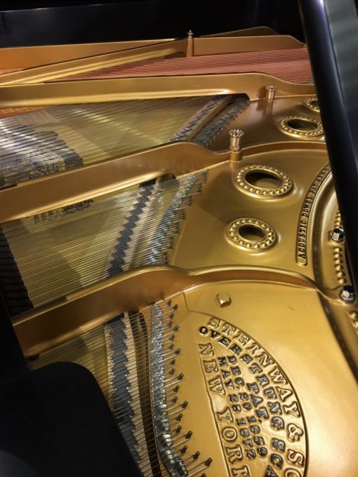 Used Steinway & Sons Model A Ebony Satin Finish Grand Piano at Schmitt Music Brooklyn Center