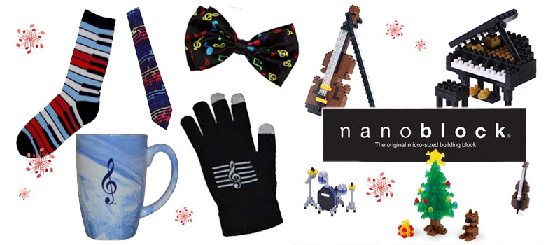musical apparel gifts, nanoblocks