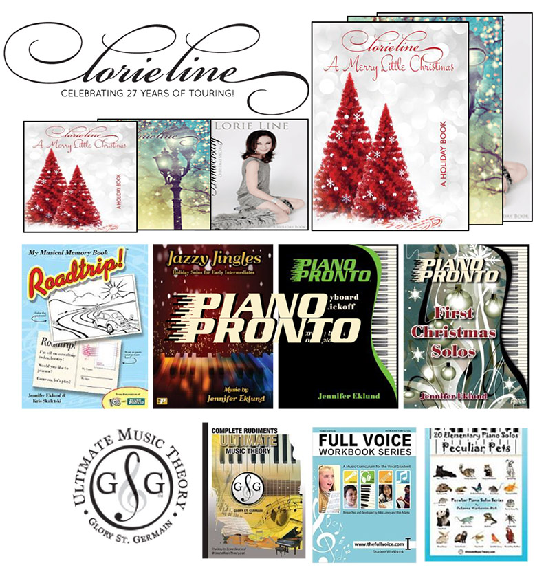 Holiday sheet music and books sale: Lorie Line, Piano Pronto, Ultimate Music Theory and more
