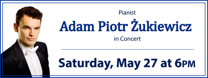 Pianist Adam Piotr Żukiewicz in Concert at Schmitt Music Denver