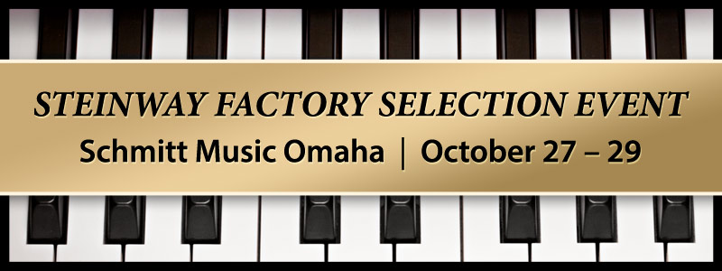 Steinway Piano Factory Selection Event in Omaha