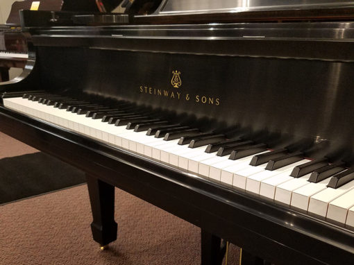 Used Steinway Model B 6'11" Ebony Satin Grand Piano