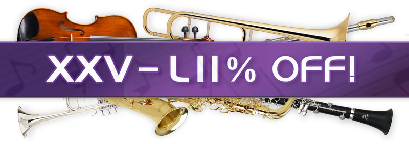 Band and Orchestra instrument clearance