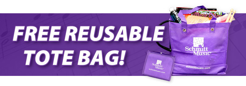 Free Reusable Tote Bag for all music educators!