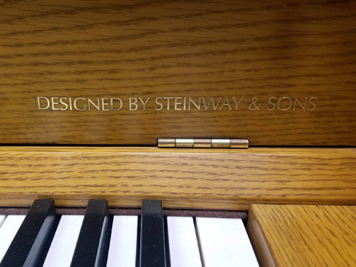 Used Boston U118S Oak Satin Studio Piano