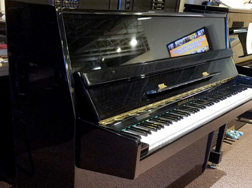 Used Koranic & Bach BP50 Ebony Polish Upright Piano