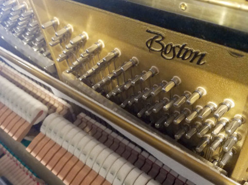 Used Boston UP-132 II Ebony Polish Upright Piano