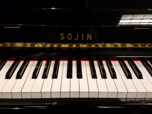 Used Sojin RS-11 Ebony Polish Upright Piano