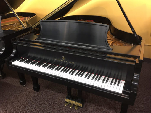 Used Steinway L 1998 5'11" Ebony Satin Grand Piano