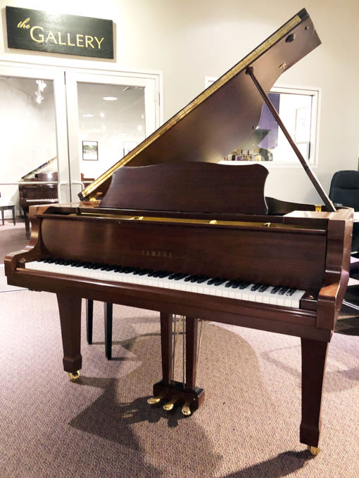 Used Yamaha G2 5'8" Walnut Satin Grand Piano