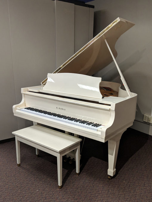 Used Kawai KG-2E 5'10" Ivory Polish Grand Piano