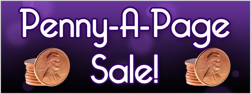 Penny-A-Page Pring Music Sale: just one cent per page!