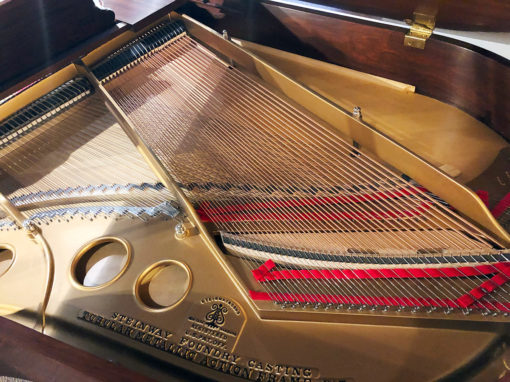 Used Steinway Model O 5'11" Mahogany Satin Grand Piano