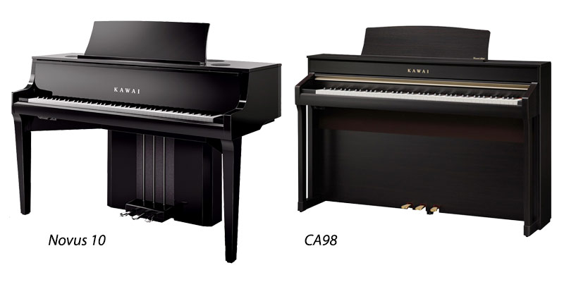 Kawai digital hybrid pianos
