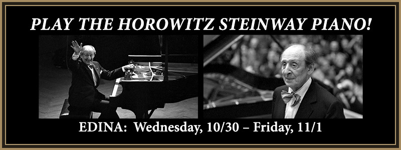 Play the Horowitz Steinway in Edina