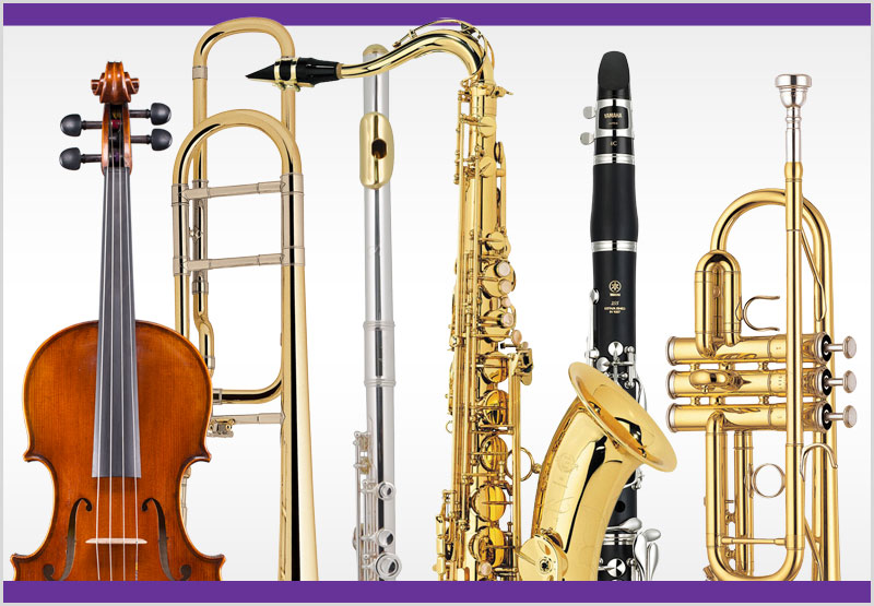 Woodwind, Brass, Orchestra instrument selection event