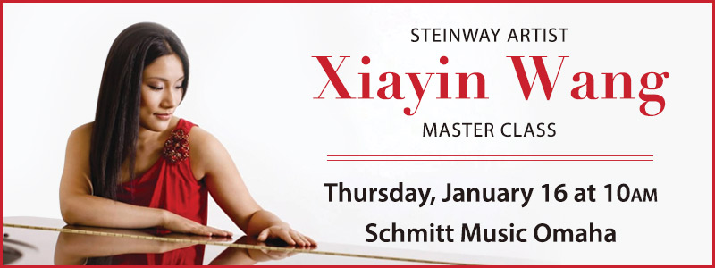 Steinway Artist Xiayin Wang Master Class at Schmitt Music Omaha