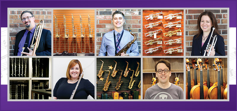 Brass, Woodwind, Orchestra specialists