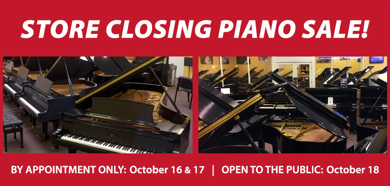 Kansas City Store Closing Piano Sale | Overland Park, KS