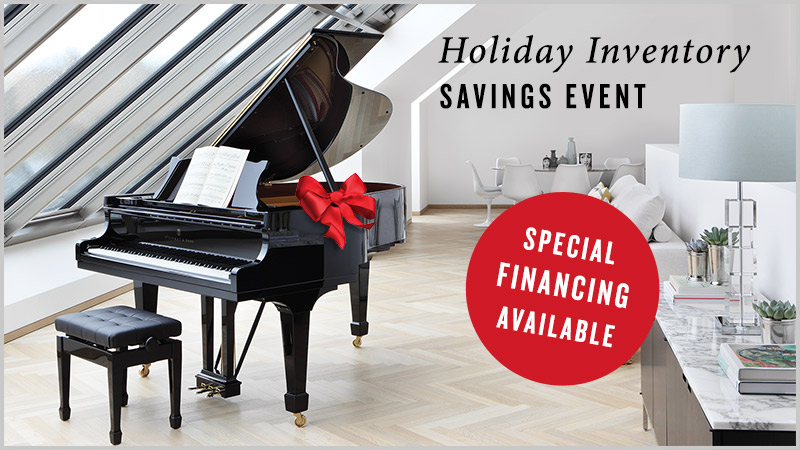 Steinway & Sons: Special Holiday Savings!