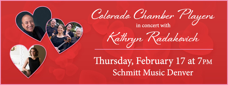 Colorado Chamber Players in Concert with Kathryn Radakovich at Schmitt Music Denver