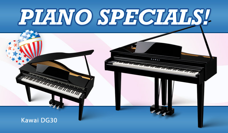 Piano Specials: DG30 Kawai digital grand