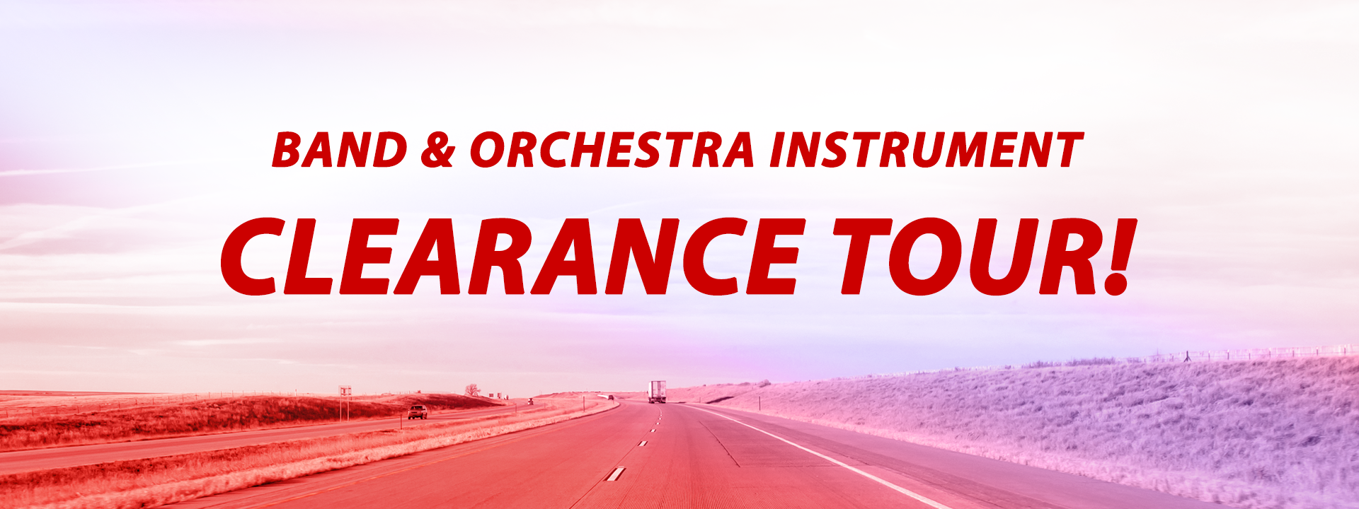 Band & Orchestra Instrument Clearance Tour 2019!