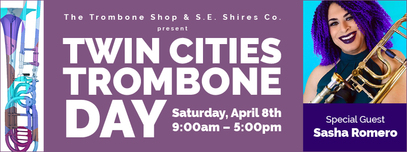 Twin Cities Trombone Day 2023 | April 8th at Schmitt Music!
