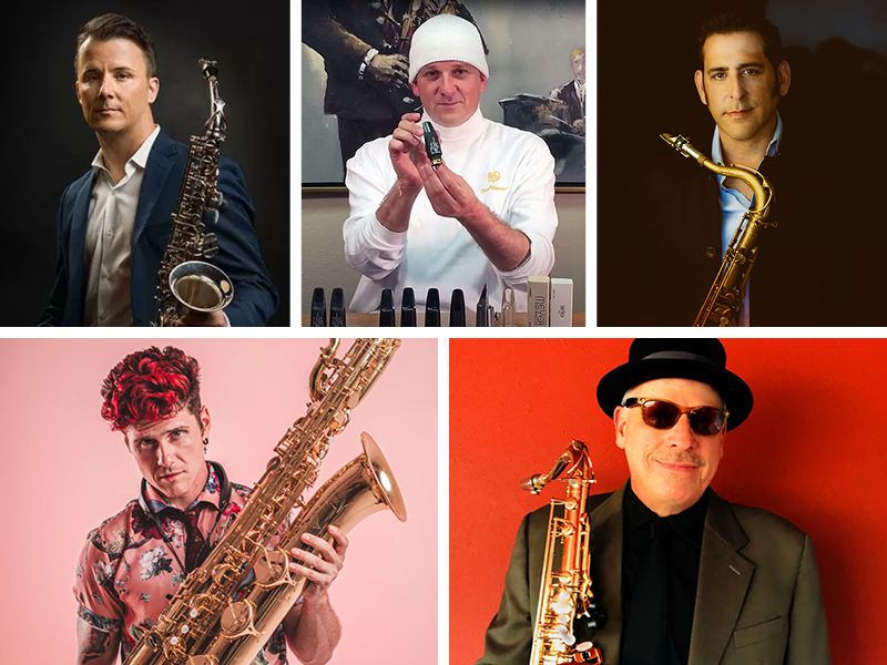 Saxophone Day Performers: Dr. Preston Duncan, Steve Cole, Doug Lawrence, Leo P, and more!