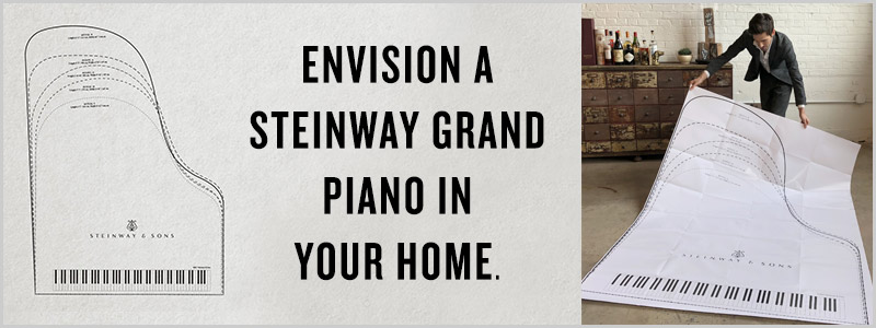 Envision A Steinway Grand Piano in your home